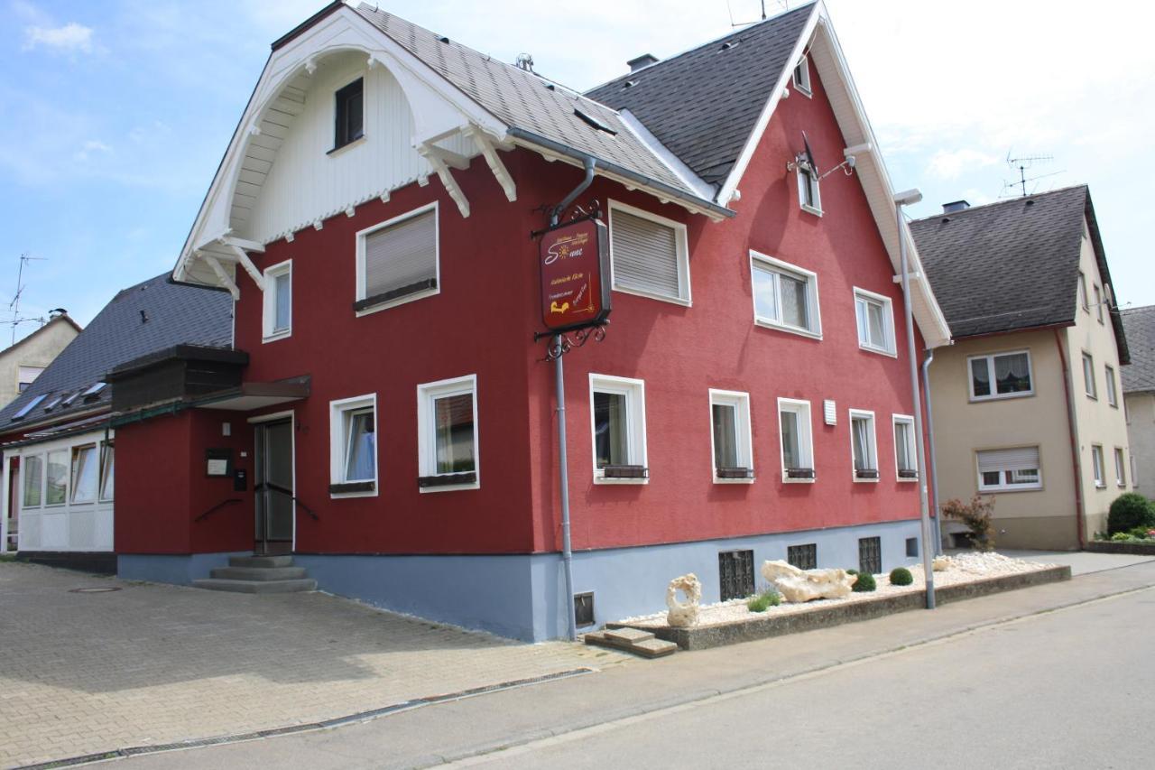 Gasthaus Sonne Hotel Merklingen Eksteriør billede